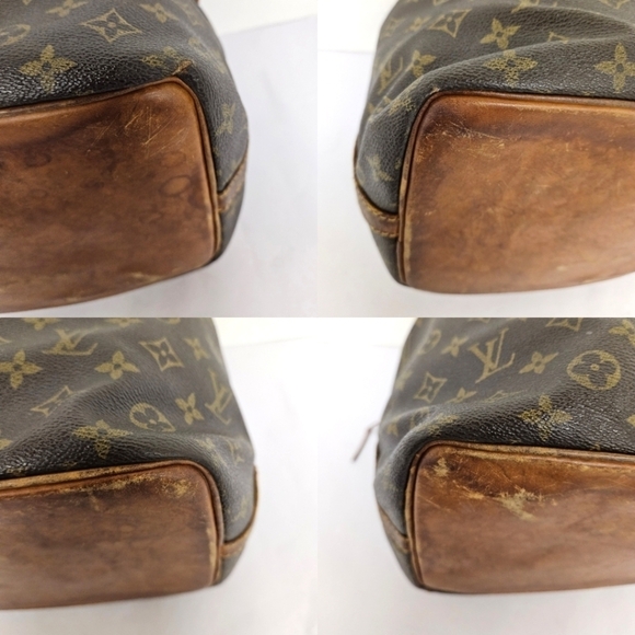 Louis Vuitton Noe Bucket Crossbody Bag in Brown Monogram Canvas and Leather - Picture 7 of 16
